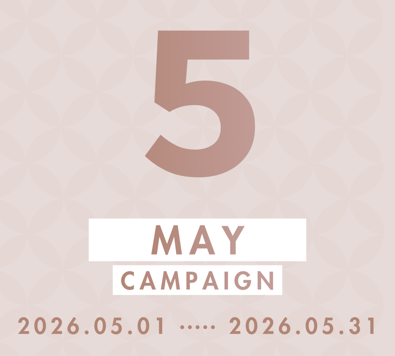 5月キャンペーン⭐